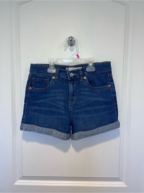 Levi's Girls Cuffed Denim Shorts